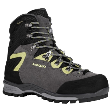 Lowa Wander-Trekkingschuhe Lavena Evo GTX (Veloursleder, wasserdicht) anthrazitgrau/mint Damen